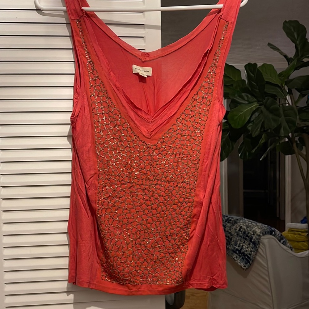 Urban Outfitters Silence and Noise Sequin Tank. Perfect condition! Size Medium.
